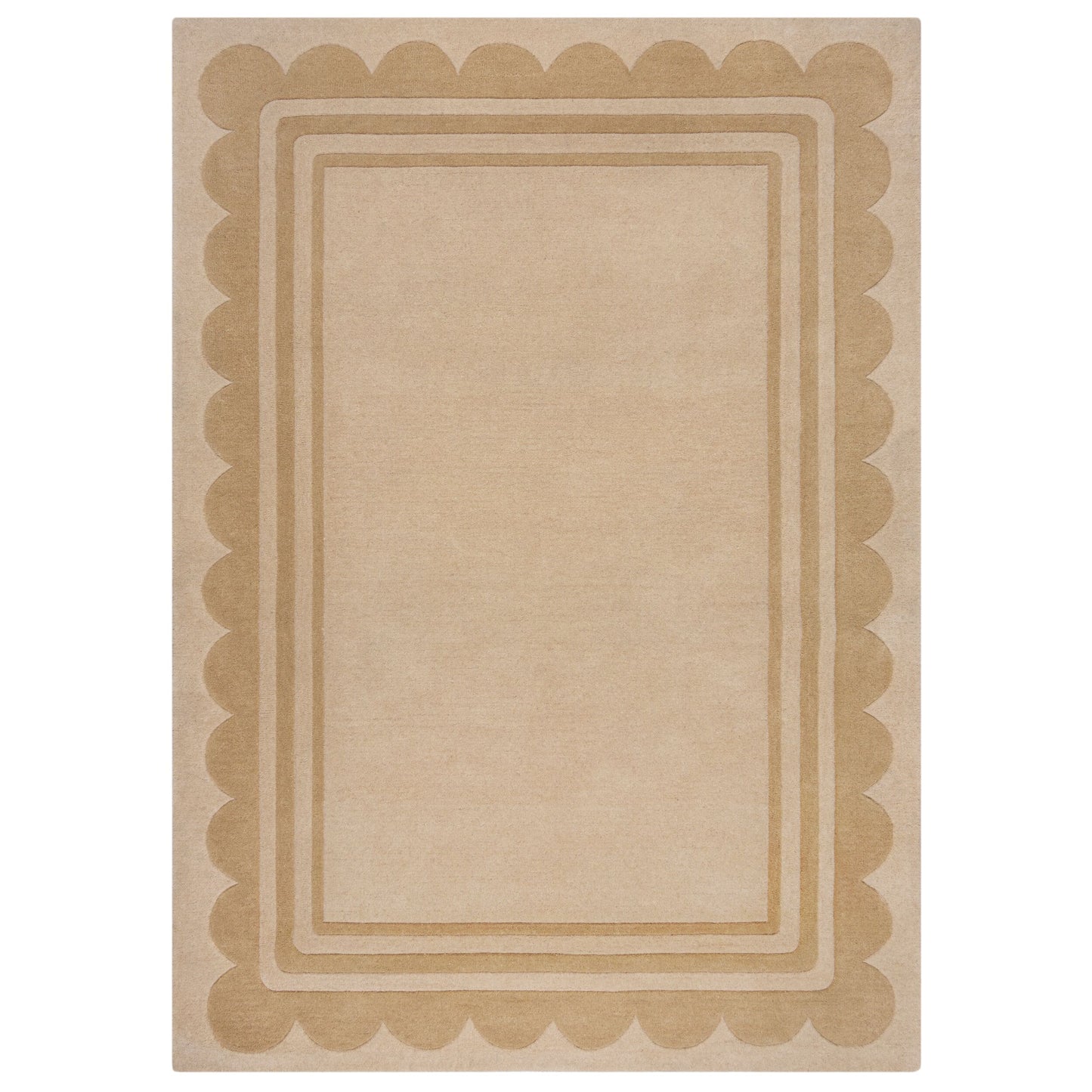 Tapis de salon pure laine CLARK