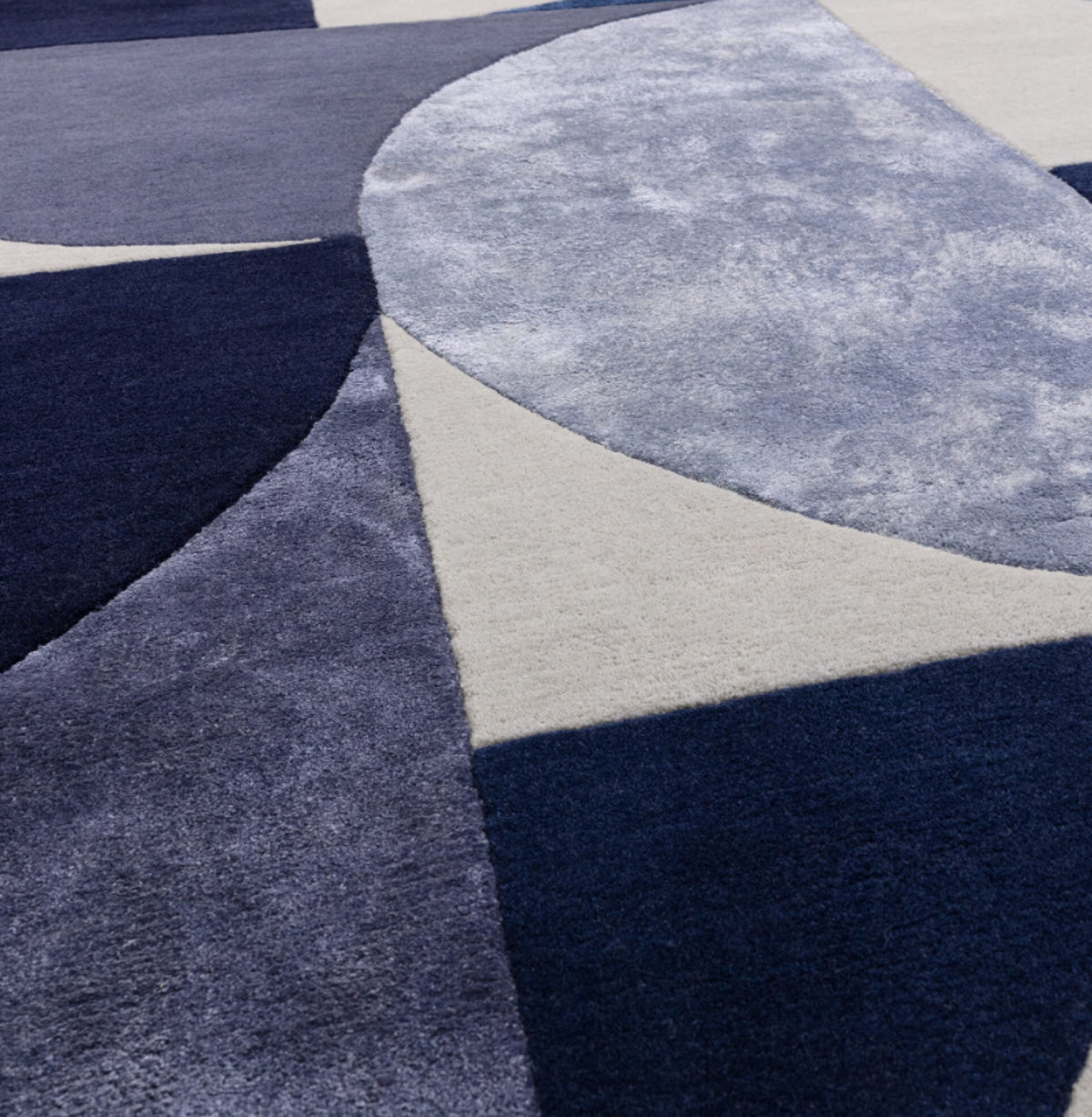 Tapis de salon moderne en laine LAVO