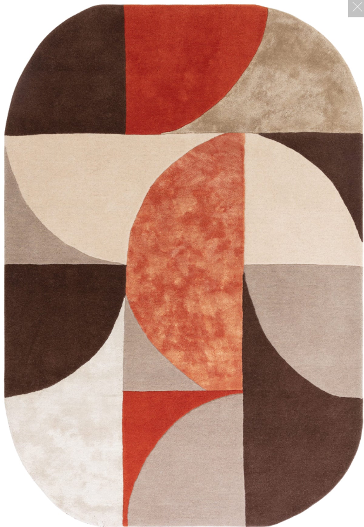 Tapis de salon moderne en laine LAVO