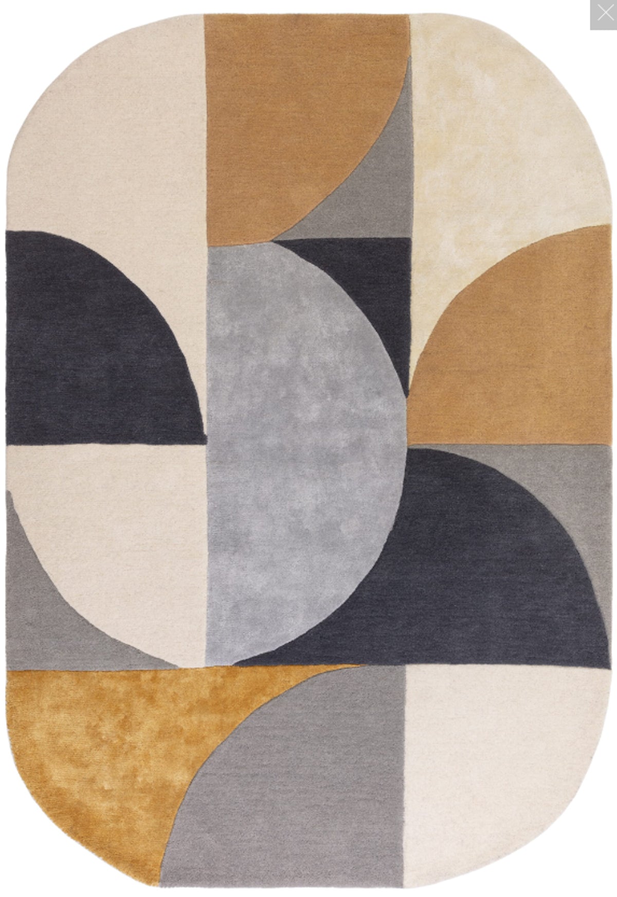 Tapis de salon moderne en laine LAVO