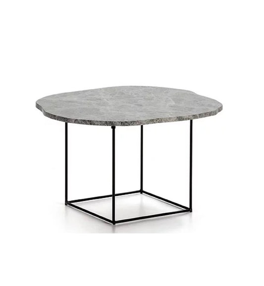 Table basse d'appoint marbre luxe VIVO - Novatrend