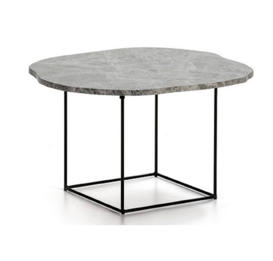 Table basse d'appoint marbre luxe VIVO - Novatrend