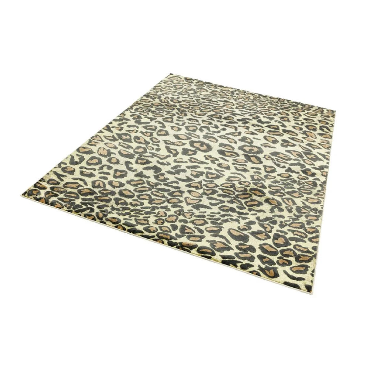 Alfombra de salón de tejido plano CYPHER LEOPARD