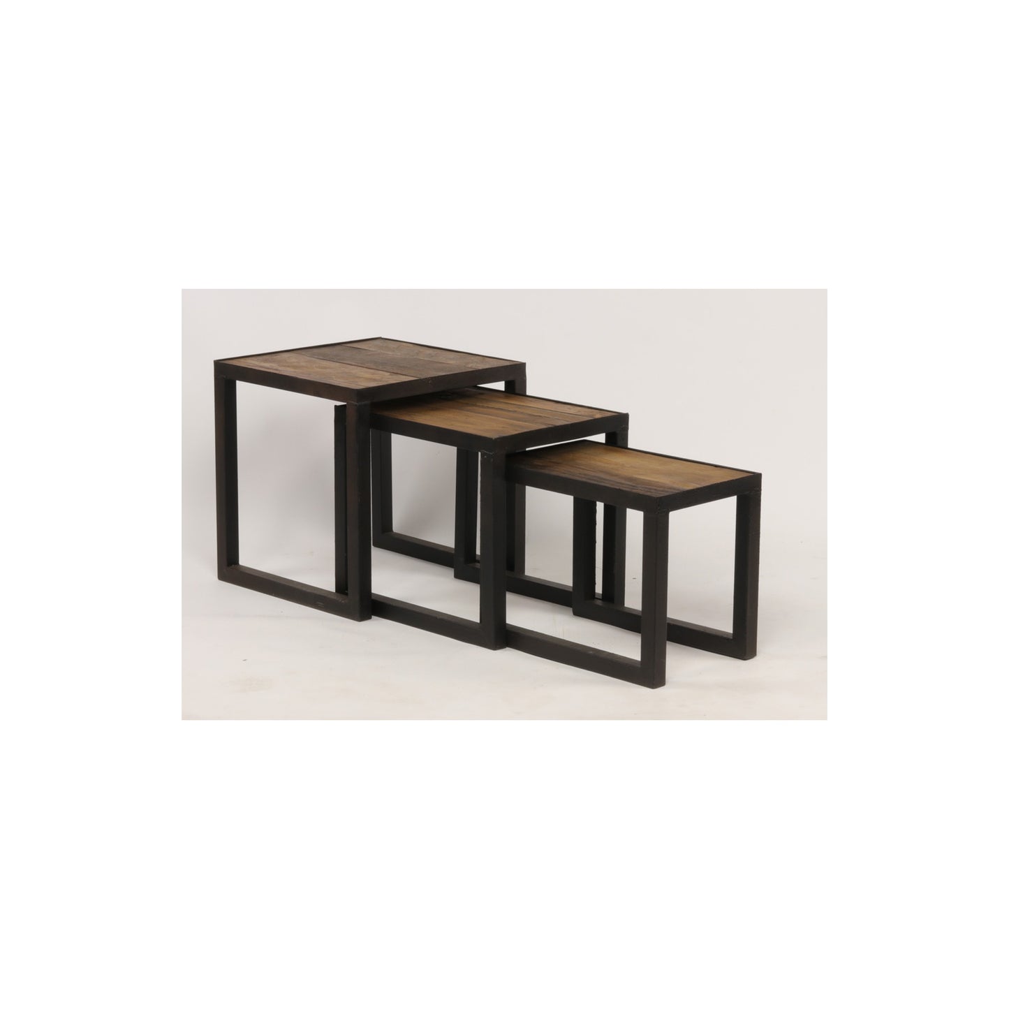 Tables gigognes bois de pin design