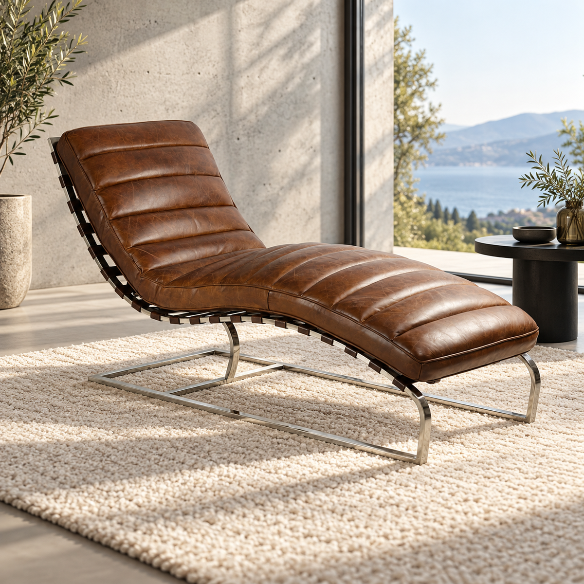 Aparador soporte TV de madera lacada LINEA