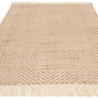 Tapis de salon en jute et coton VIGA