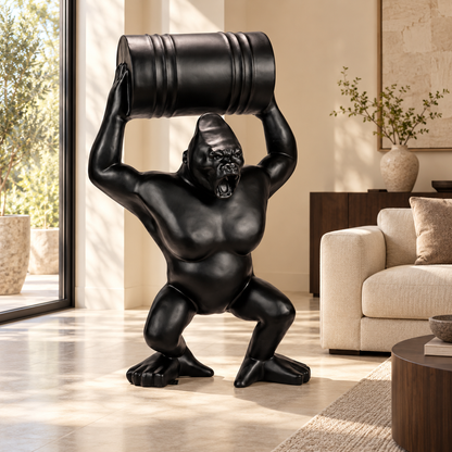 Sculpture KONG TRASH – H. 140 cm