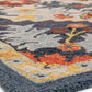 Tapis style orient en laine BONDI MEDAILLON