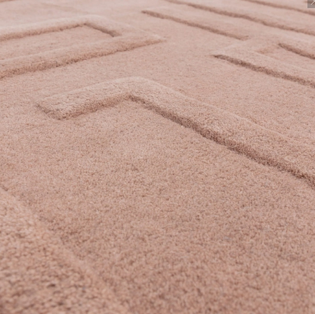 Alfombra de salón moderna de algodón DAKAR