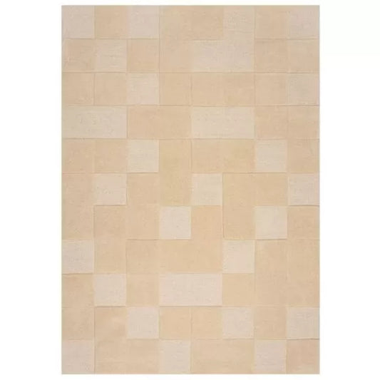 Tapis de salon pure laine CHECKO