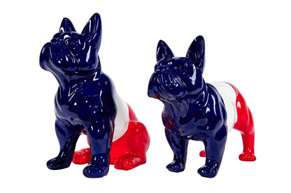 Sculpture statue moderne chiens PATRIOTES