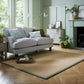 Tapis de salon moderne en jute RIKA