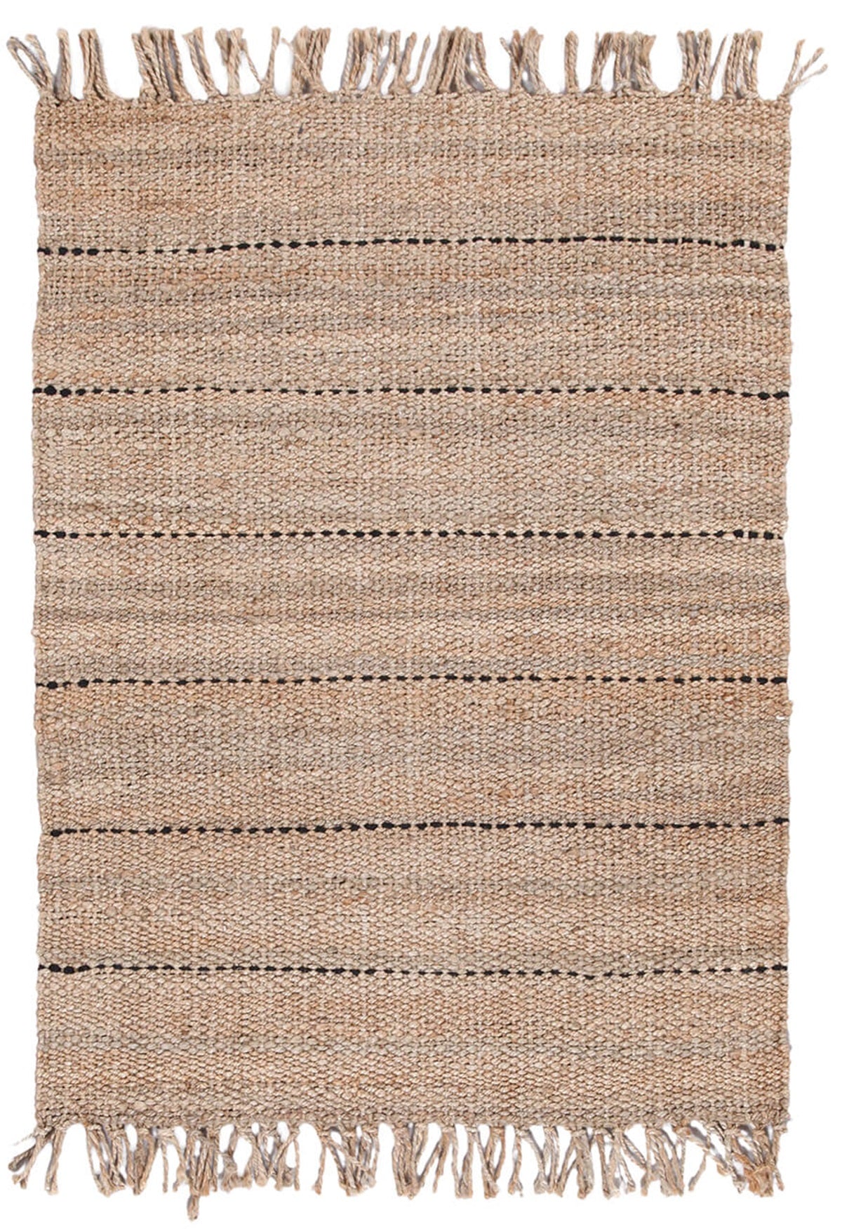 Tapis de salon tissé main en jute YAMA
