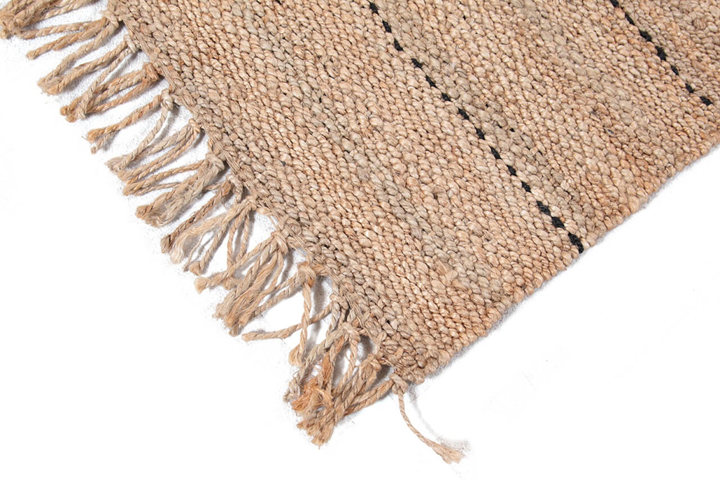Tapis de salon tissé main en jute YAMA