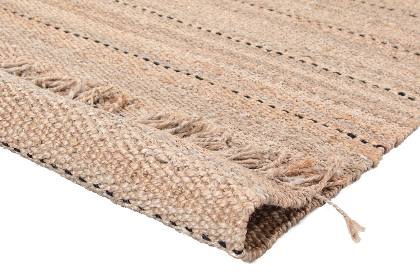 Tapis de salon tissé main en jute YAMA