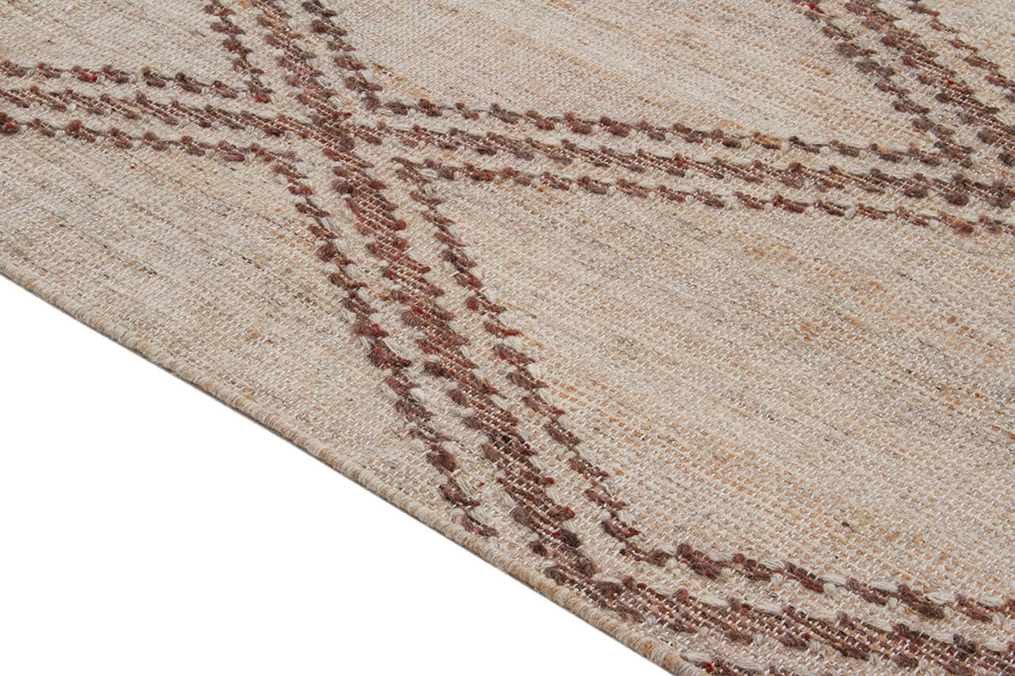Tapis intérieur extérieur tissé plat PULSO