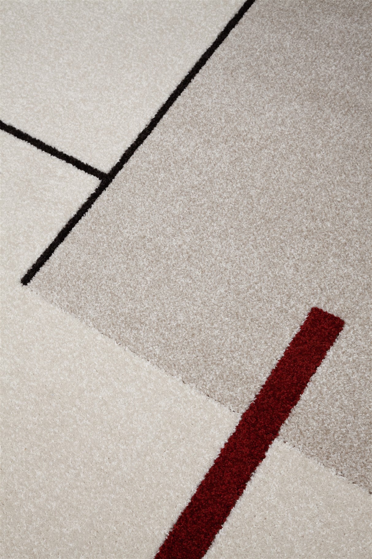 Alfombra moderna para sala de estar GRANATE