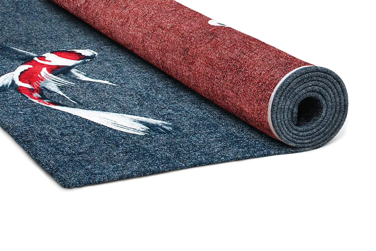 Tapis de salon et chambre tissé plat PONDY