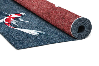 Tapis de salon et chambre tissé plat PONDY