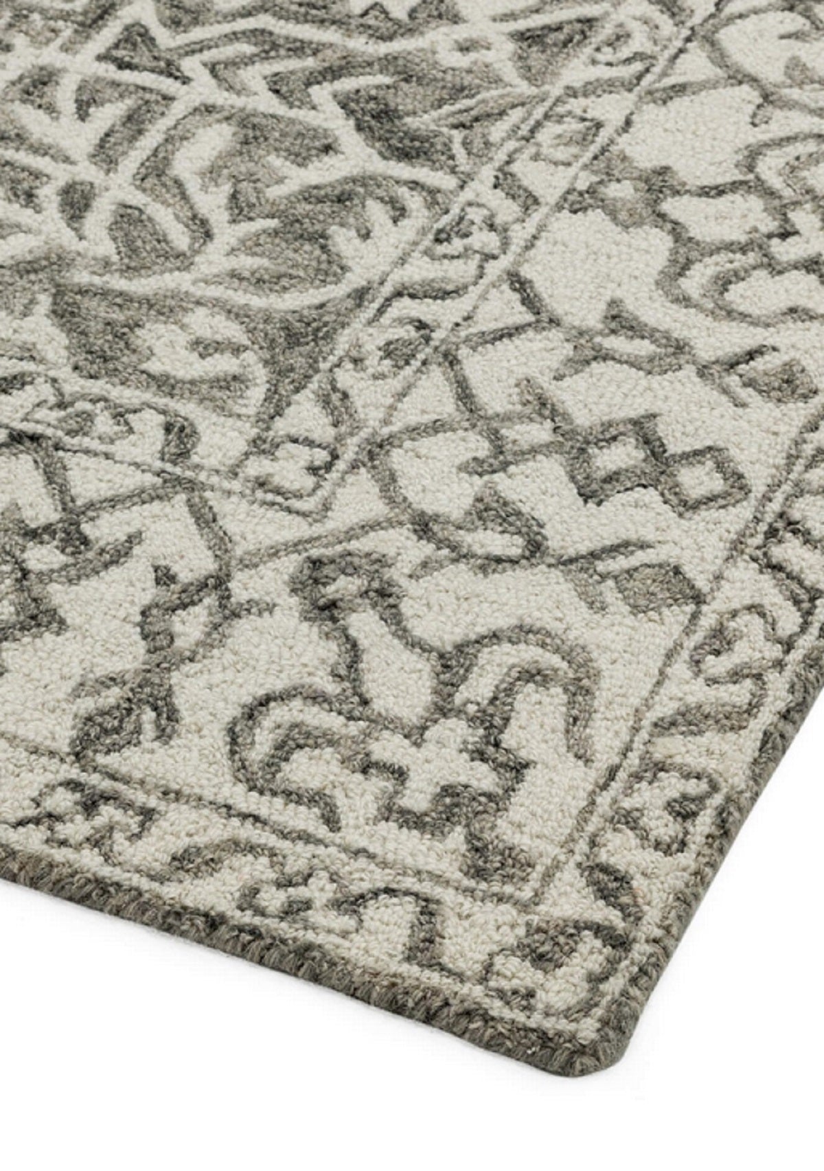 Tapis style orient en laine BONDI SMOKE
