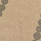 Tapis de salon style jute moderne RODY