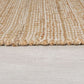 Tapis moderne Coton Chenille et Jute  DESI