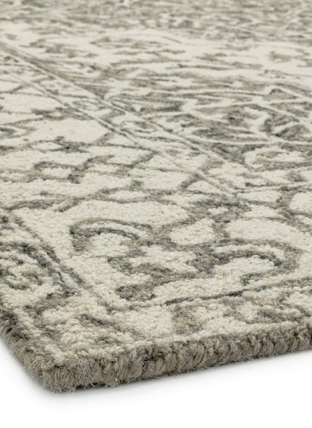 Tapis style orient en laine BONDI SMOKE
