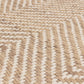 Tapis de salon en jute et coton VIGA