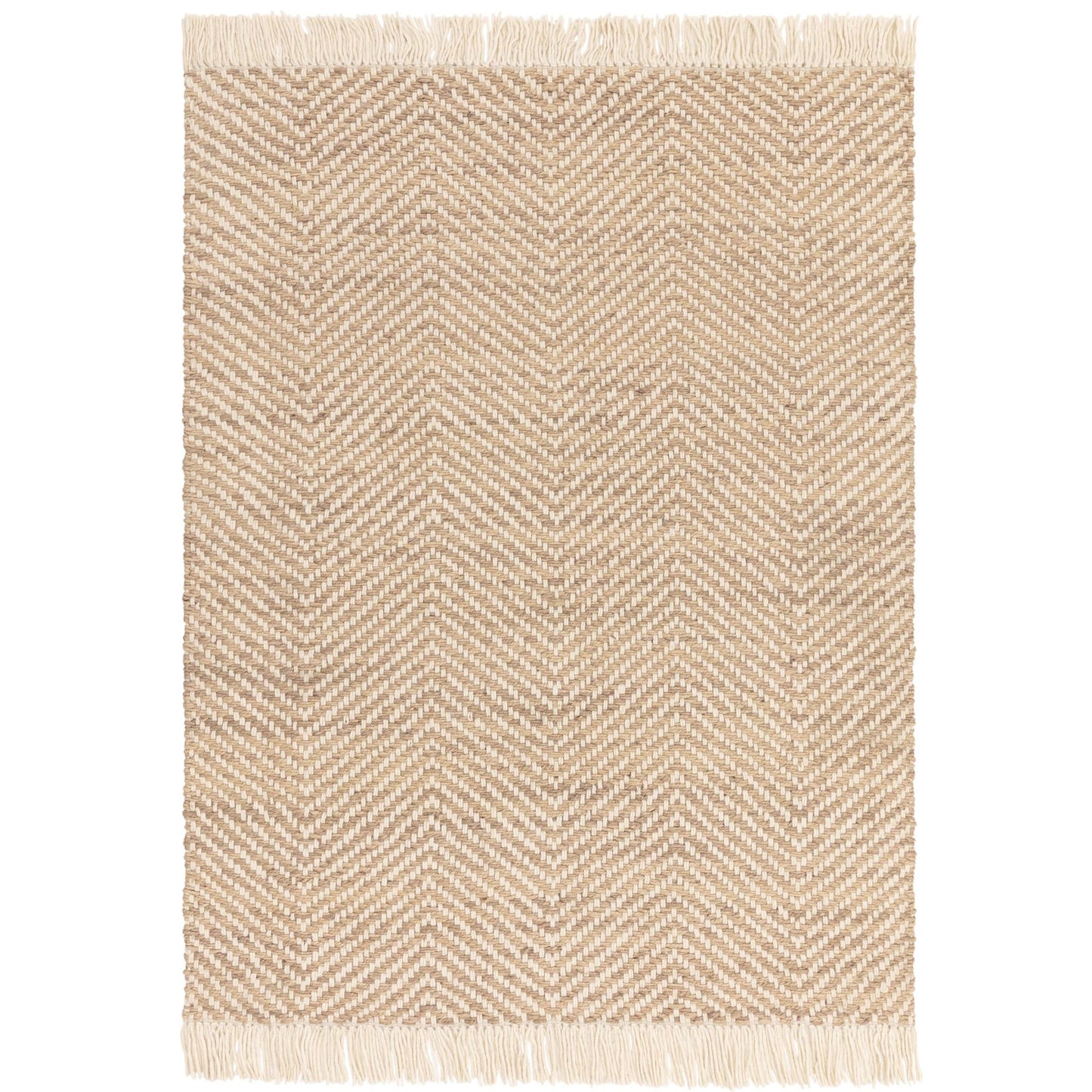 Tapis de salon en jute et coton VIGA