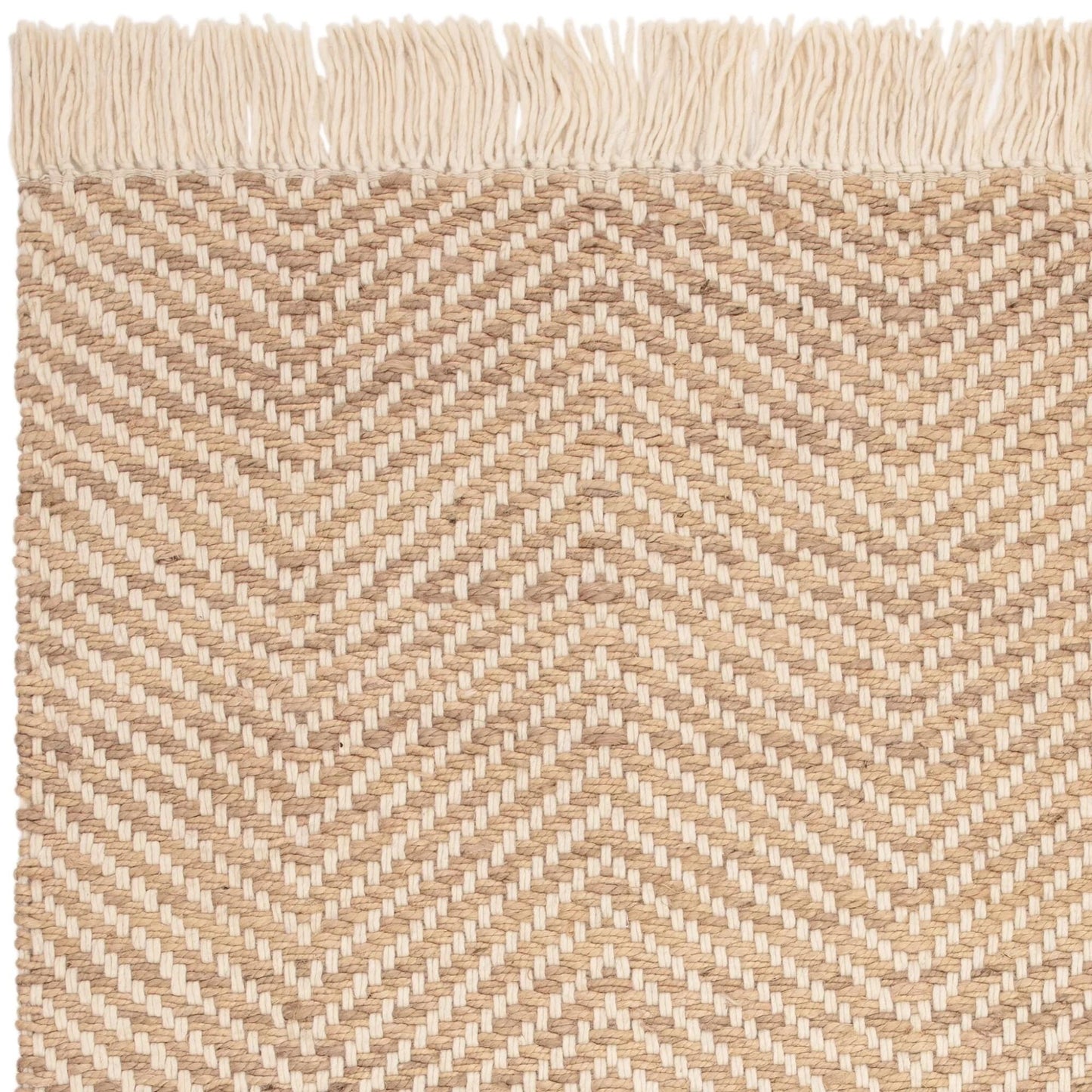 Tapis de salon en jute et coton VIGA