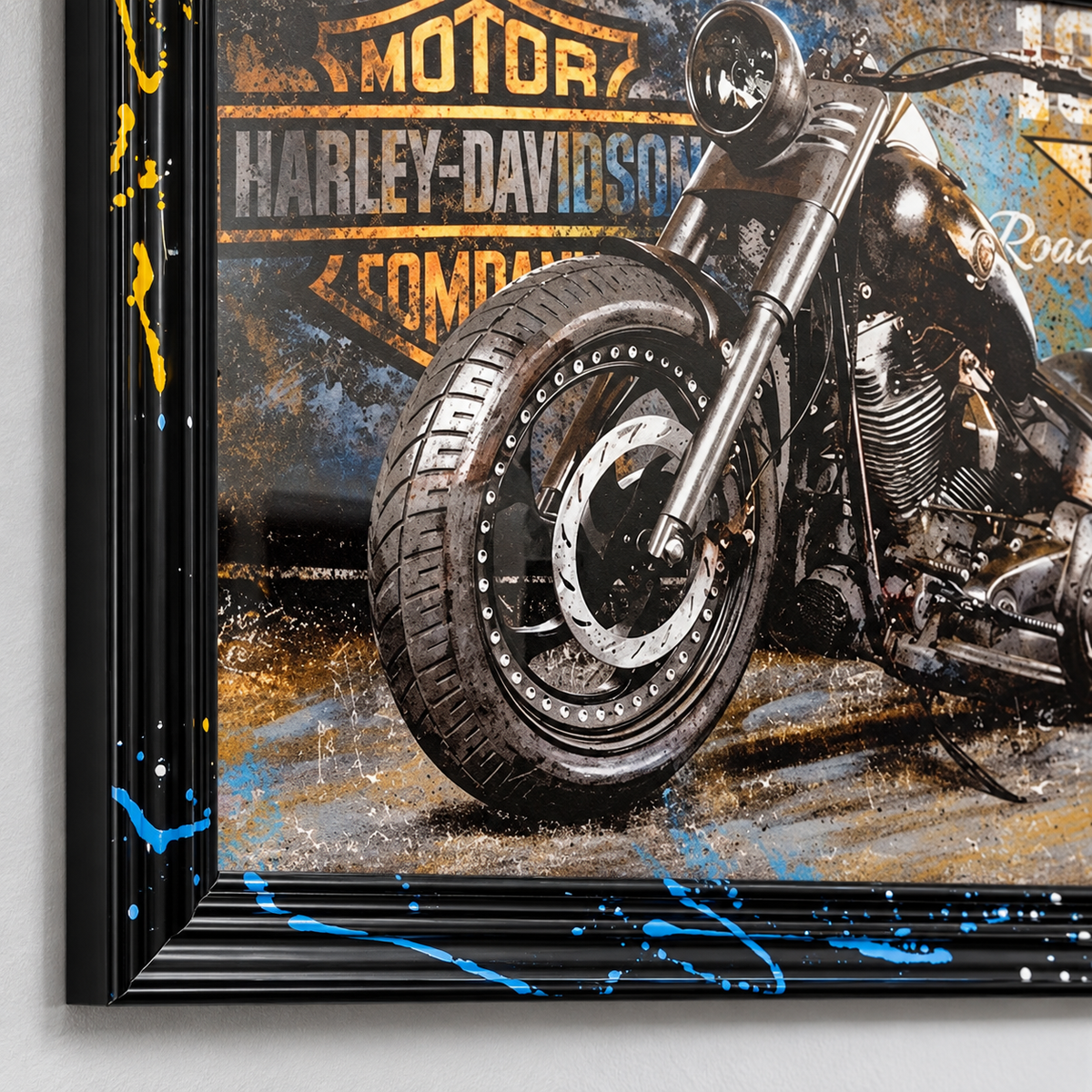 Tableau cadre en bois HARLEY