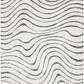Tapis de salon moderne à franges RIDGE
