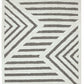 Tapis de salon moderne à franges RASH