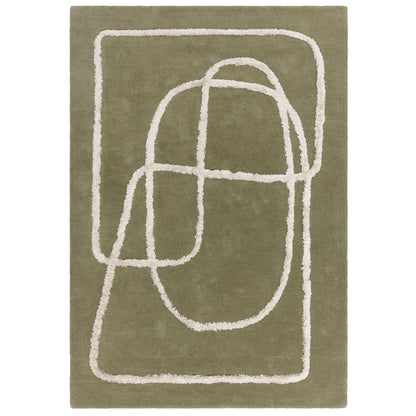 Tapis de salon moderne en laine ETERNITY