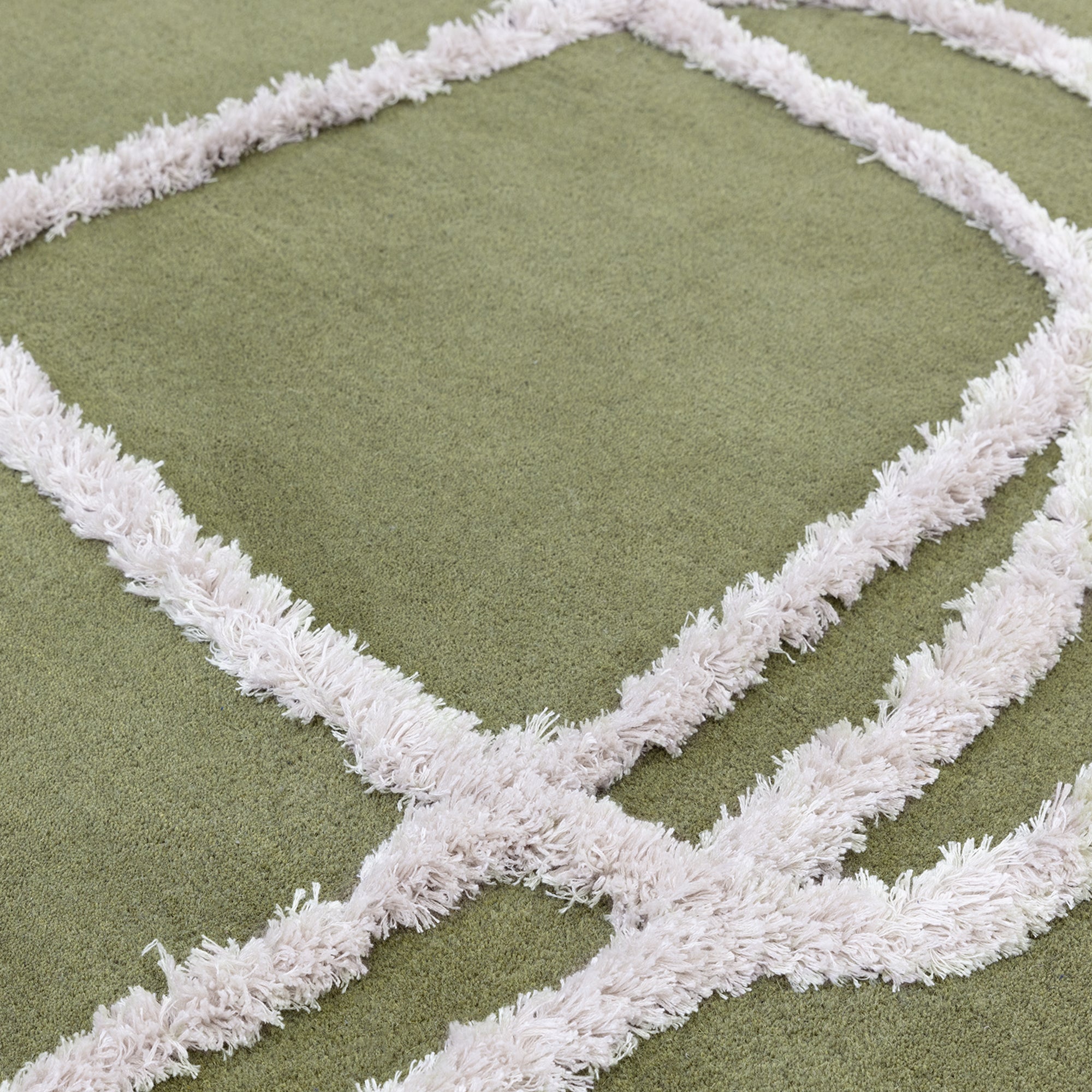 Alfombra moderna de lana para sala de estar ETERNITY