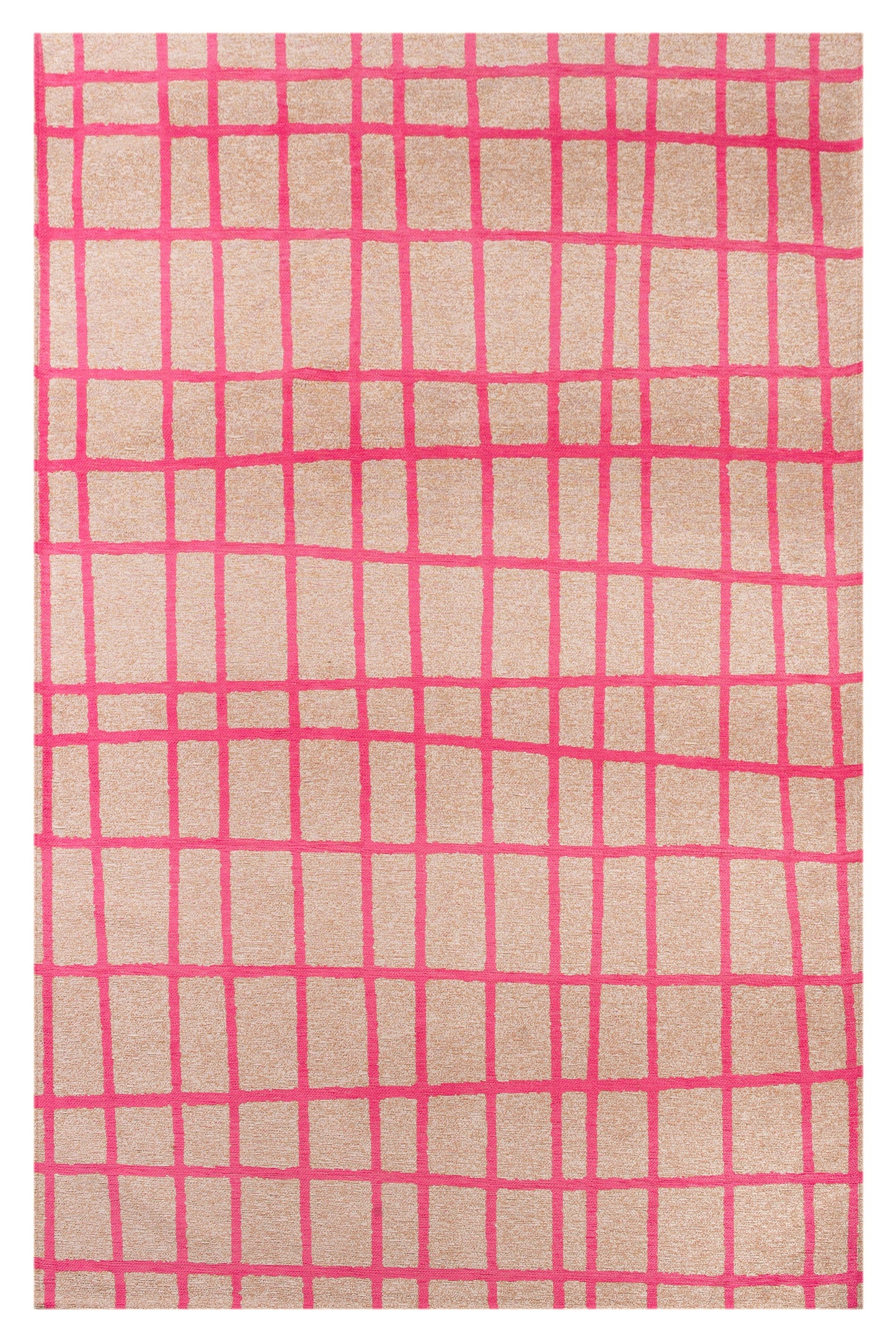 Tapis de salon moderne tissé plat VERO
