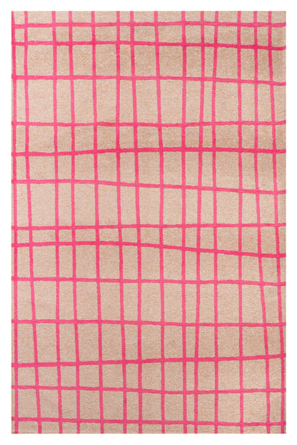 Tapis de salon moderne tissé plat VERO