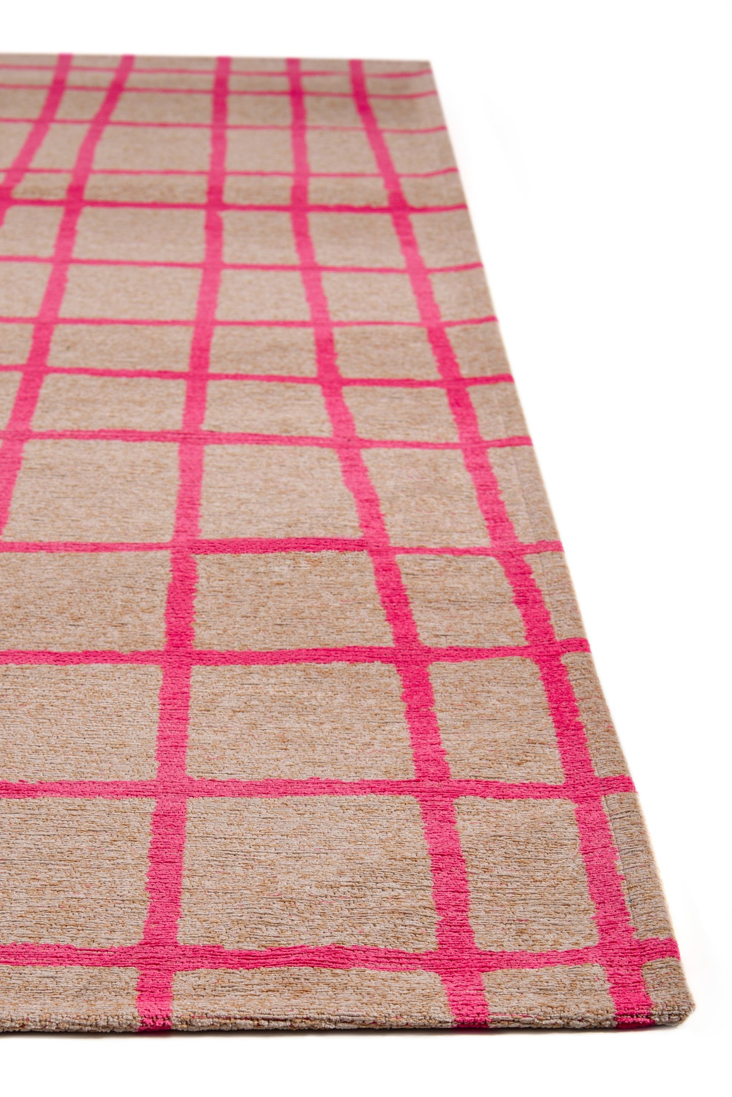 Tapis de salon moderne tissé plat VERO