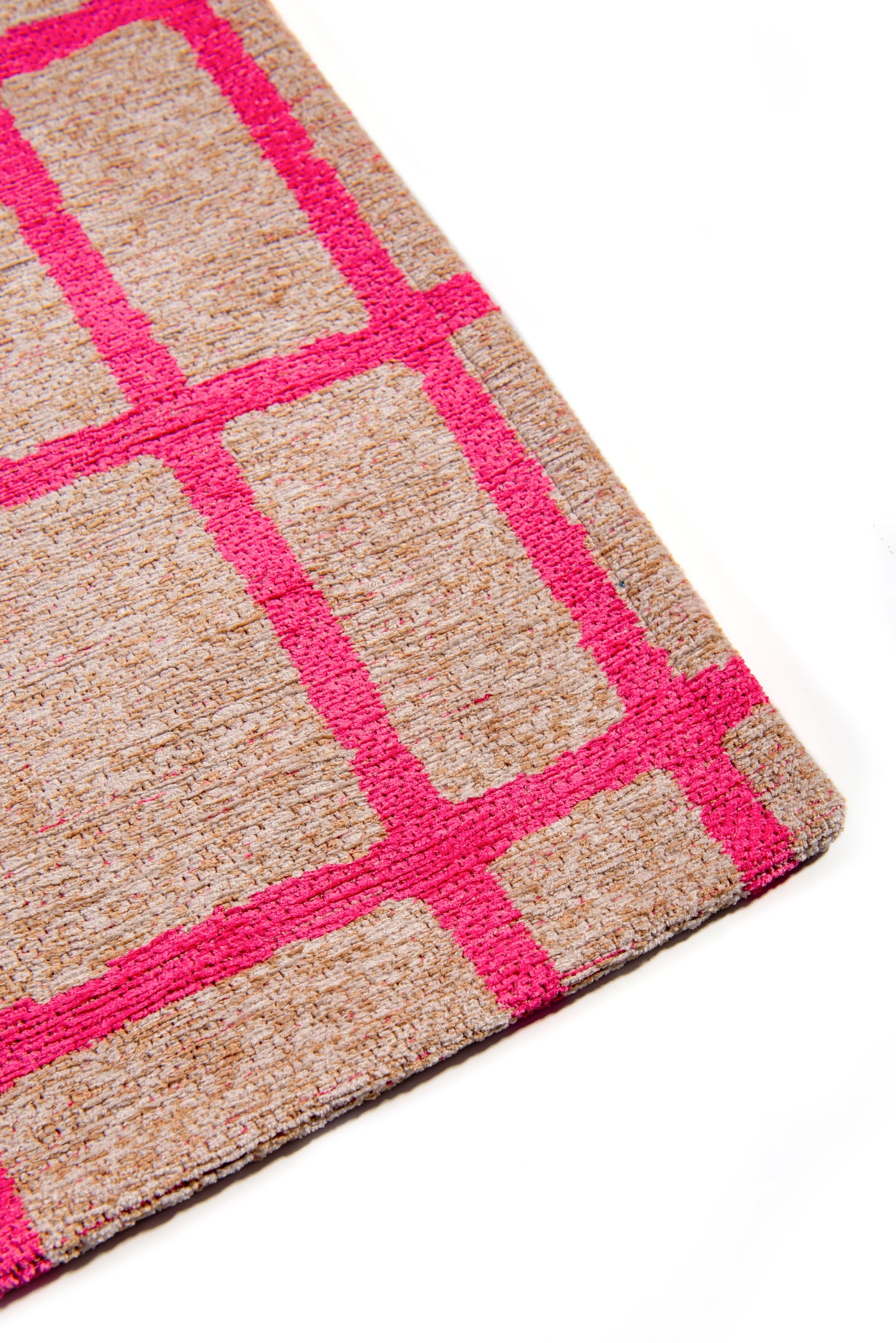 Tapis de salon moderne tissé plat VERO
