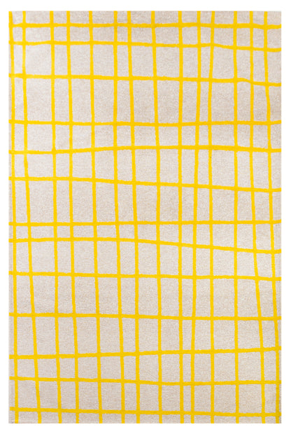 Tapis de salon moderne tissé plat VERO