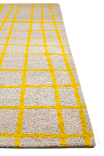 Tapis de salon moderne tissé plat VERO