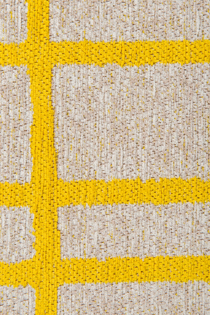 Tapis de salon moderne tissé plat VERO