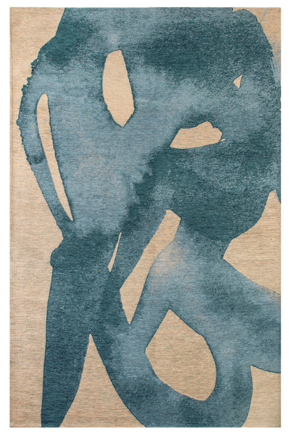 Tapis de salon moderne tissé plat YOYO