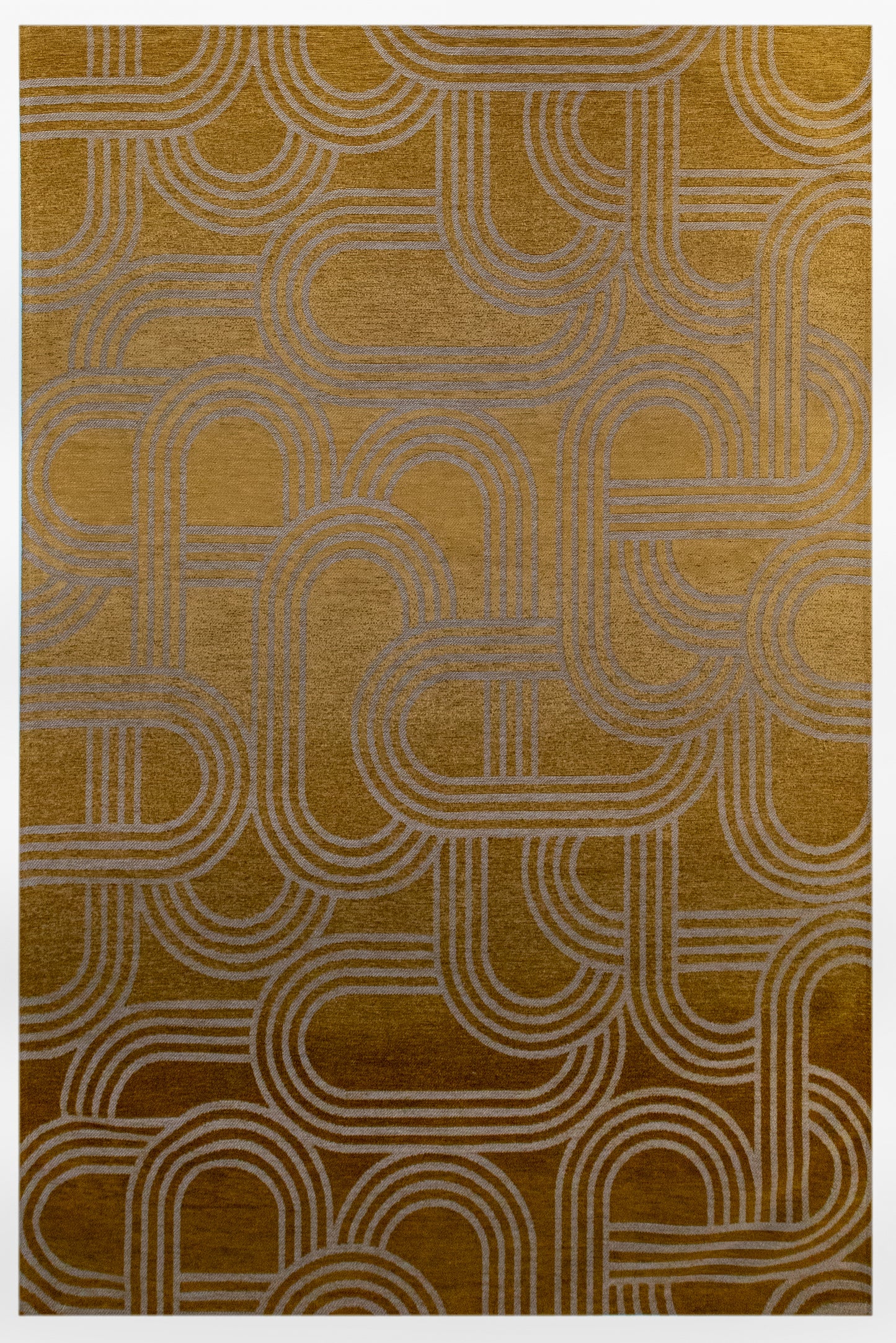 Tapis de salon moderne tissé plat FEVER