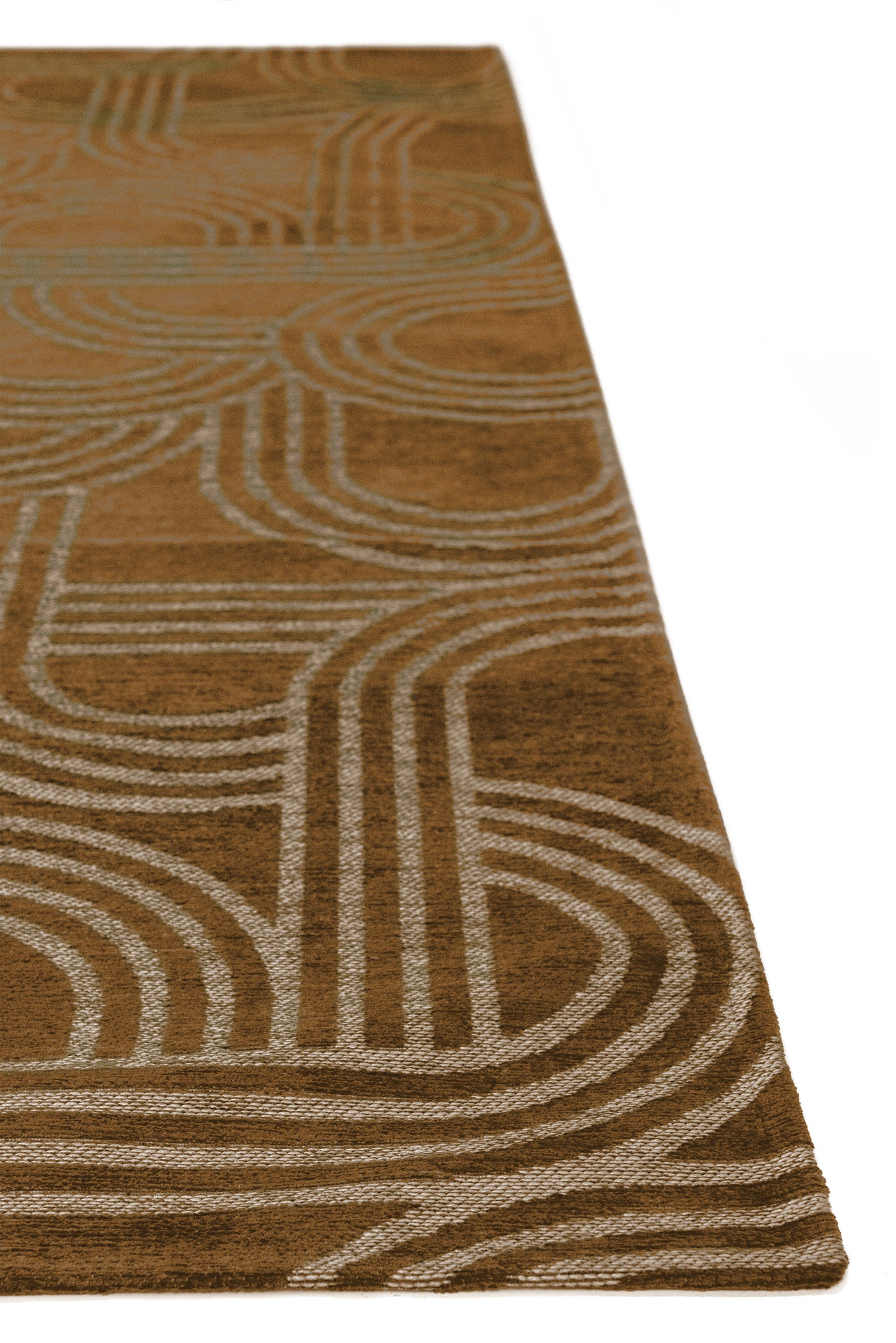 Tapis de salon moderne tissé plat FEVER
