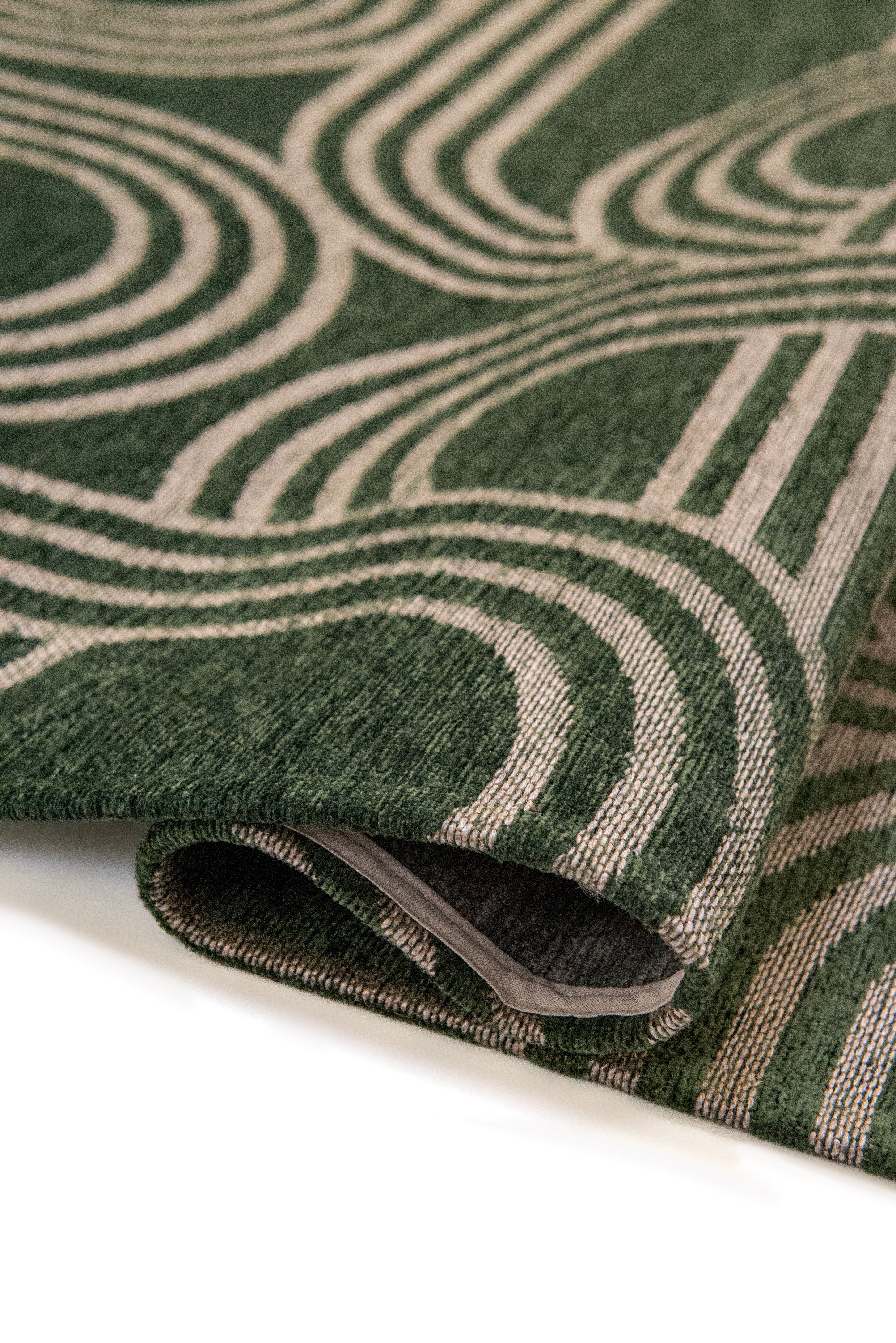 Alfombra moderna de tejido plano para sala de estar FEVER