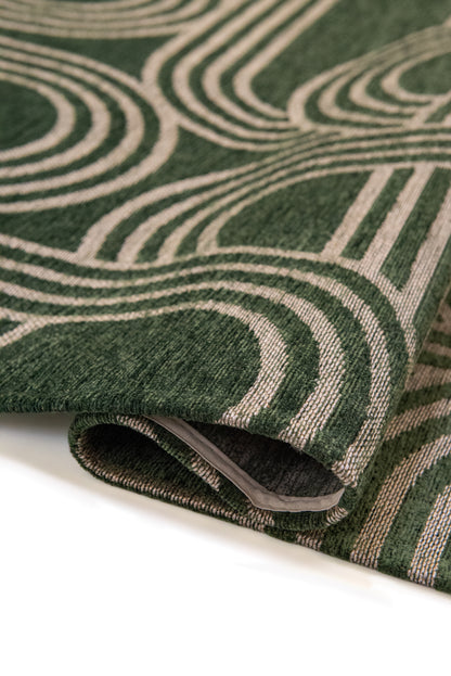 Tapis de salon moderne tissé plat FEVER