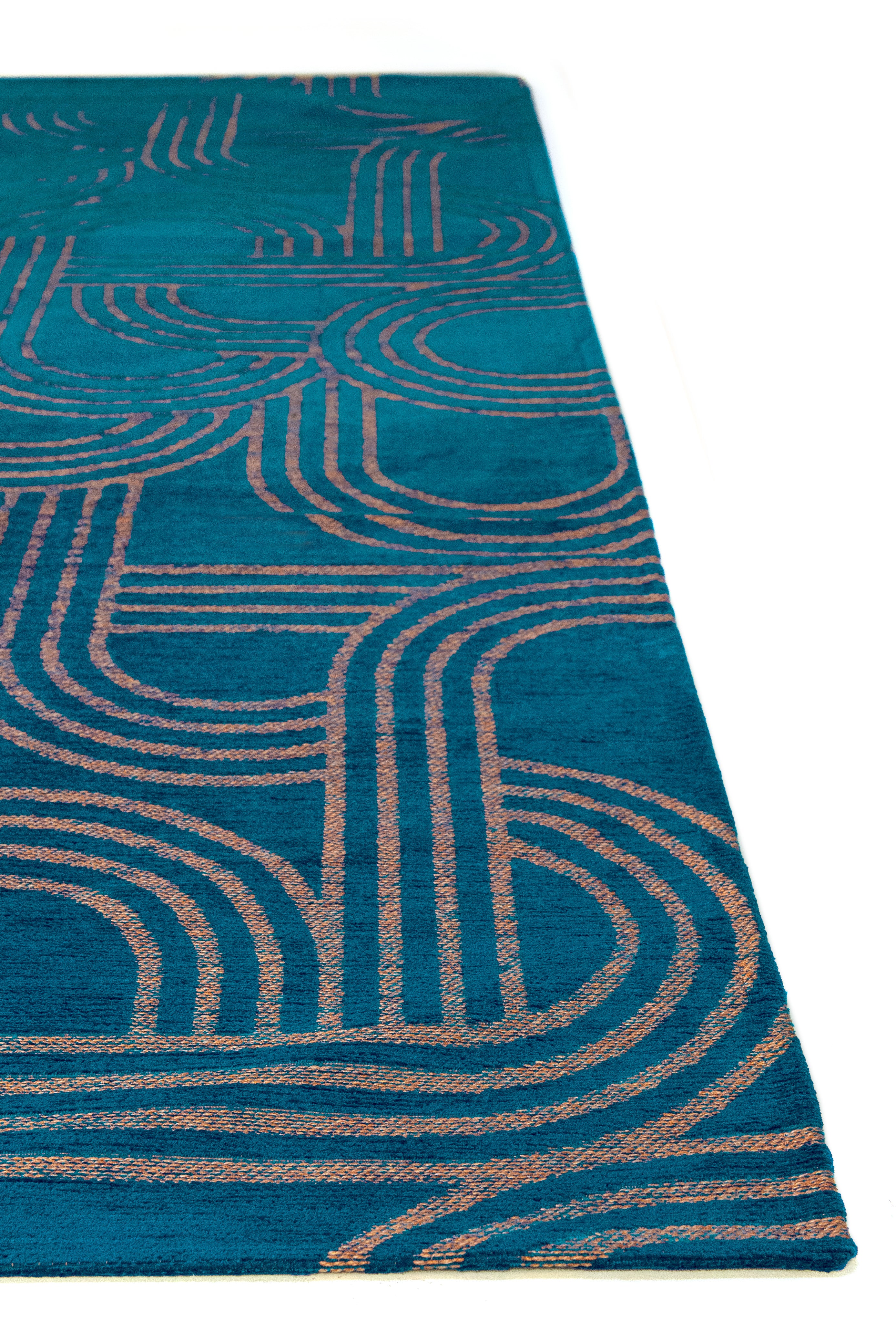 Alfombra moderna de tejido plano para sala de estar FEVER