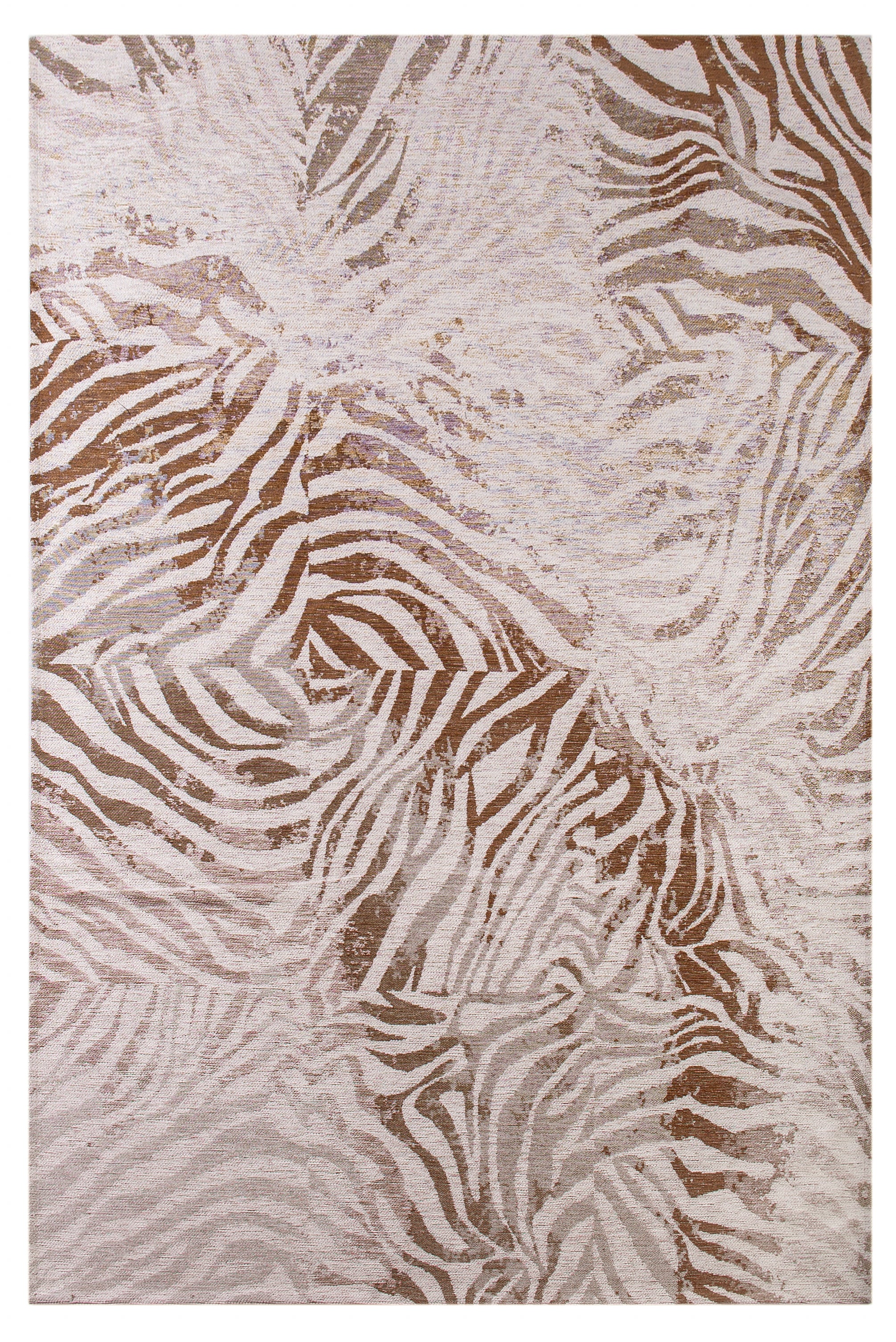 Tapis de salon moderne tissé plat SAVANE