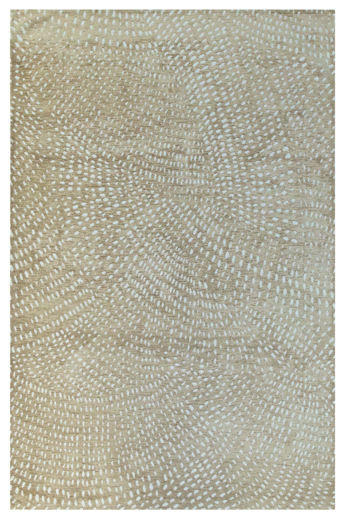 Tapis de salon moderne tissé plat PRETO